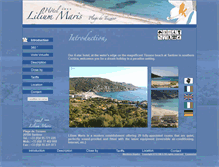 Tablet Screenshot of lilium-maris.com